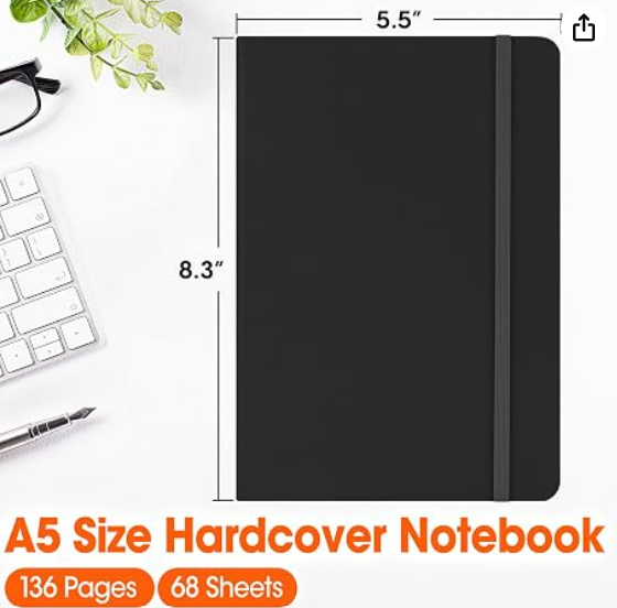 Hardcover Journal Notebook