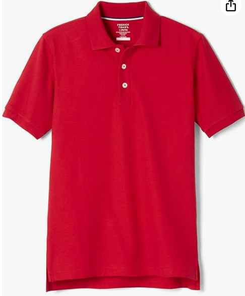 Kid's Uniform Pique Polo for Boys and Girls