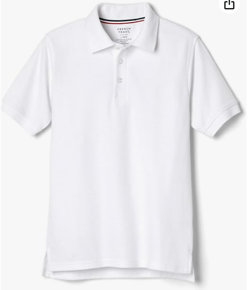 Kid's Uniform Pique Polo for Boys and Girls