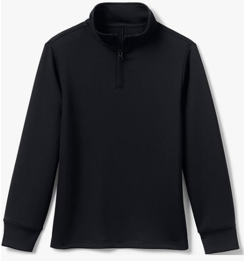 Kids Uniform Quarter Zip Pullover