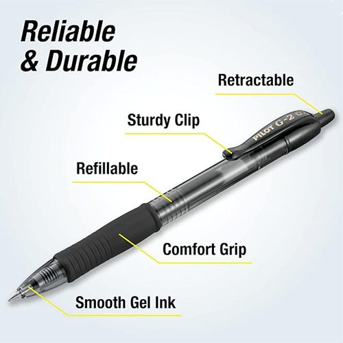 Pilot G2 0.7mm Gel Roller Pen (1 each)