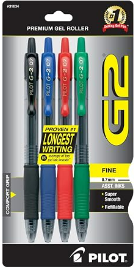 Pilot G2 0.7mm Gel Roller Pen